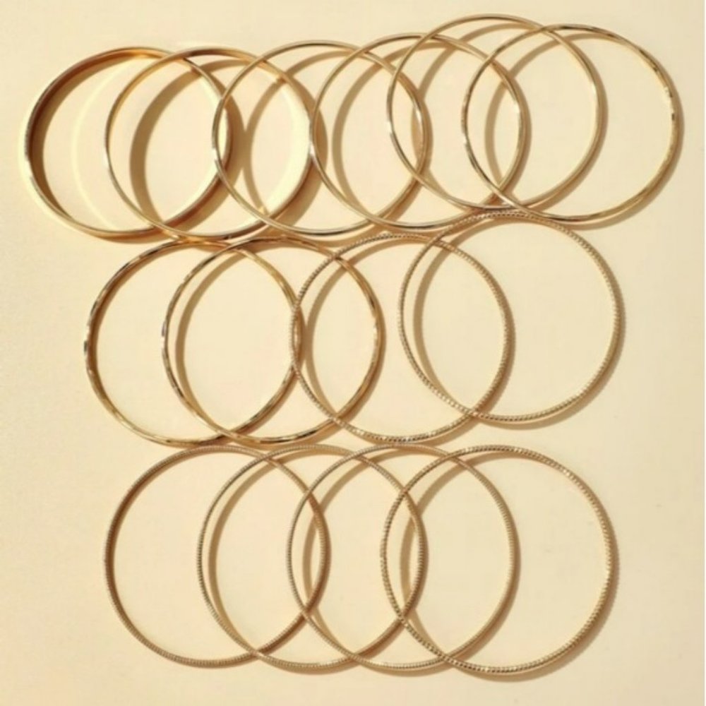 *Shiela* 12 Pc. Bracelet Set - Picture 3 of 6
